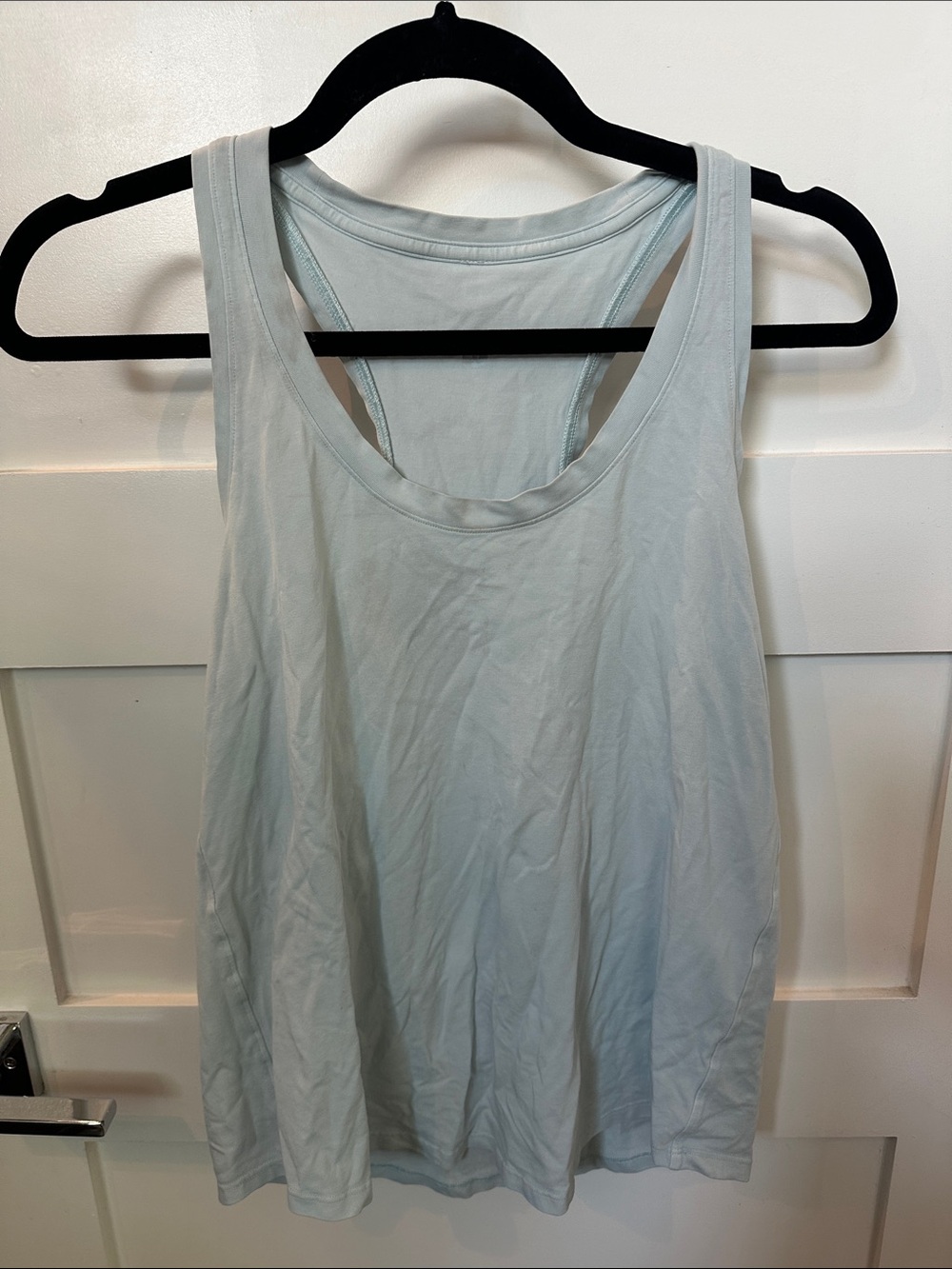 lululemon athletica Pale Blue Racerback Tank